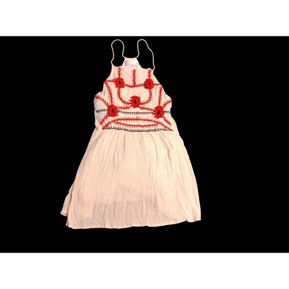 Piper By Townsen Mini Dress Embroidered Boho Festival Rocker M - Picture 1 of 5